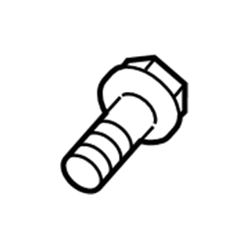 Mopar 6510831AA Bolt-HEXAGON FLANGE Head