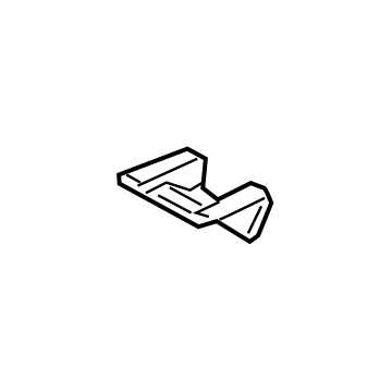 Hyundai 89331-J3000-NNB GARNISH-RR Seat Back