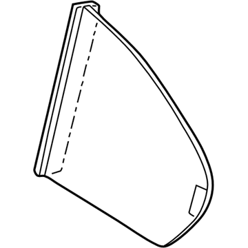BMW 51-16-7-110-205 Left Rear Door Sun Blind