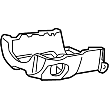 Acura 77360-SDA-A01ZA Cover Assembly, Column (Lower) (Graphite Black)