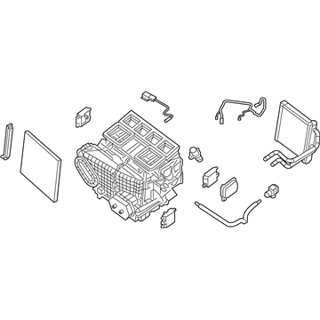 Nissan 27110-9HS0D Heating Unit-Front
