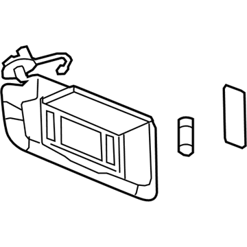 GM 95034253 Sunvisor