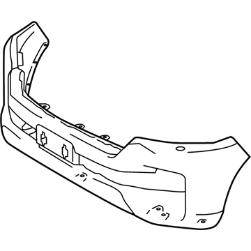 Lexus 52119-6B948 Cover, Front Bumper L/C