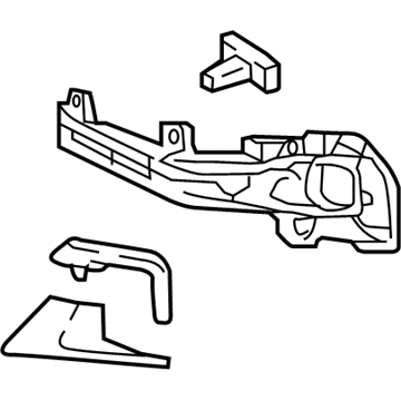 Lexus 53103-60010 Grille Sub-Assy, Radiator