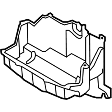 Hyundai 97137-1R000 Case-Heater & Evaporator, LH