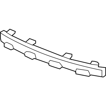 Honda 71170-SWA-A01 Absorber, FR. Bumper