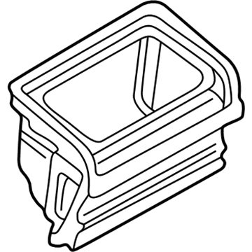 BMW 51-16-8-242-733 Rear Storing Partition