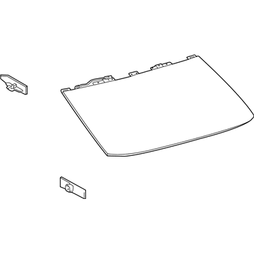 Lexus 64810-50932 Window Assembly, Back L