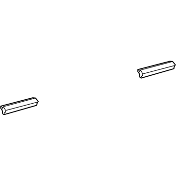 Lexus 75573-50050 Dam Kit, Back Window Glass