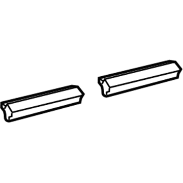 Lexus 75573-50040 Dam Kit, Back Window Glass