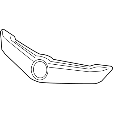 Acura 75125-TZ3-A01 Upper Molding, Front Grill