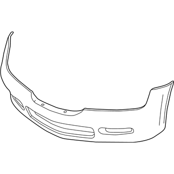 BMW 51-11-0-307-535 Panel, Bumper, Primed, Front