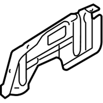 Kia 291102G500 Panel-Under Cover, RH