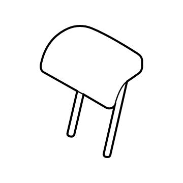 Kia 89700Q5320AX4 HEADREST Assembly-Rear S
