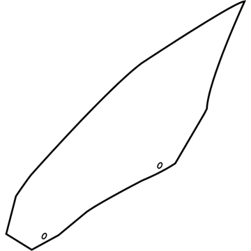 Ford 8A8Z-7421410-A Door Glass