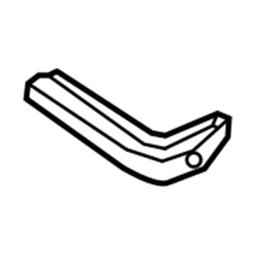 Honda 71193-TEA-T01 Spacer, R. FR. Bumper Side