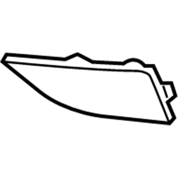 Honda 71119-TGG-A00 Cover, L. (Radar)