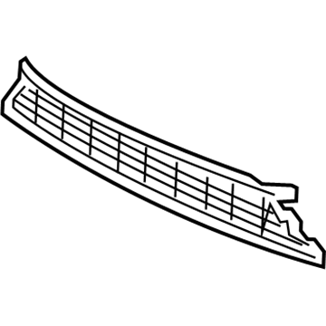 Honda 71107-TGG-A50 Mesh, Front Bumper (Lower)