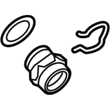 GM 12665858 Oil Cooler Pipe Connector