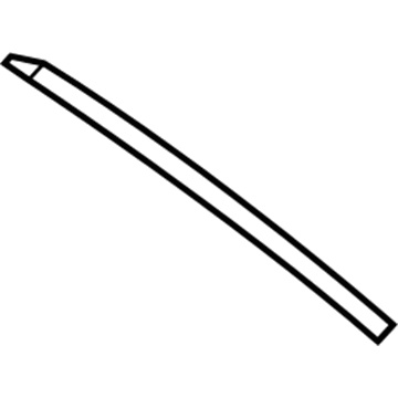 Lexus 75765-0E040 MOULDING, Rear Door Window Frame