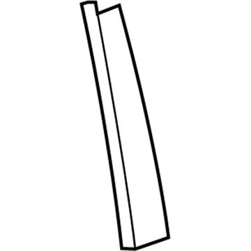 Lexus 75707-0E030 MOULDING Sub-Assembly, Rear Door