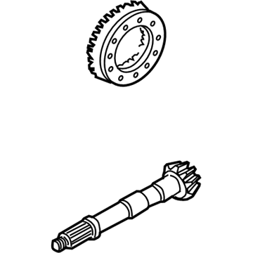 Infiniti 38100-10M60 Gear Set-Final Drive