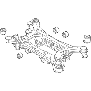 Hyundai 55405-B1050 Crossmember-Rear