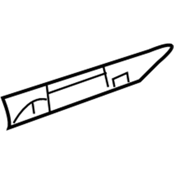 Hyundai 86615-25600 Bracket Assembly-Rear Bumper Side Mounting