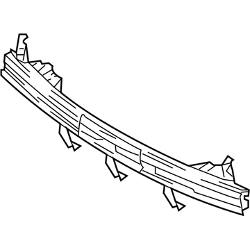 Hyundai 86630-25650 Rail Assembly-Rear Bumper