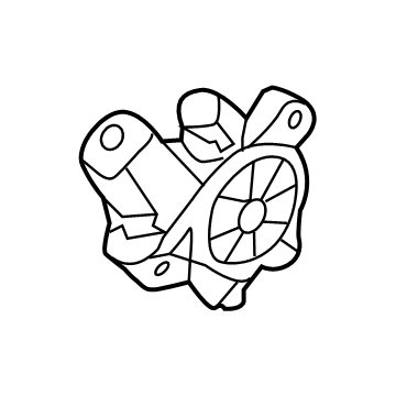 Kia 82460B2000 Motor Assembly-Front Power Window