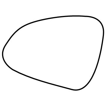 GM 22760453 Mirror Glass