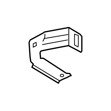 BMW 41-00-8-812-547 BRACKET, SIDE PANEL COLUMN A