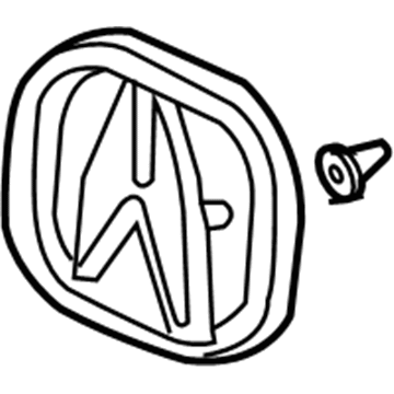Acura 75701-SEC-A00 Emblem, Rear (A)