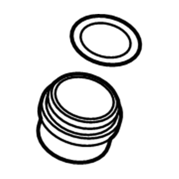 BMW 11-42-8-575-907 Oil Filter Cover