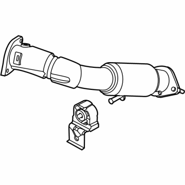 Kia 28610L3850 Muffler Assy-Front
