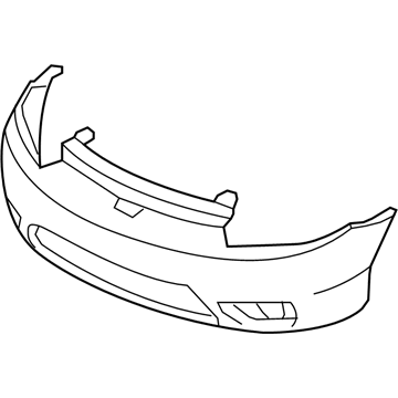 Honda 04711-SNE-A90ZZ Face, Front Bumper (Dot)