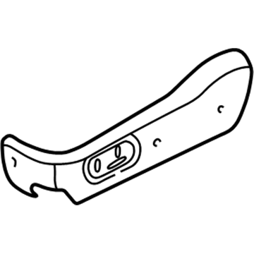 Kia 0K5538818144 Cover-Side, LH
