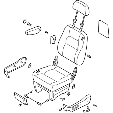 Kia 2K52Y57100N444 Seat-Front , LH