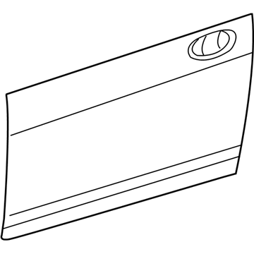 Mopar 5008863AF Door-Front Door Outer