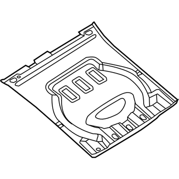 Mopar 4560191AA Pan-Rear Floor