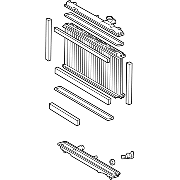 Lexus 16400-31370 Radiator Assembly