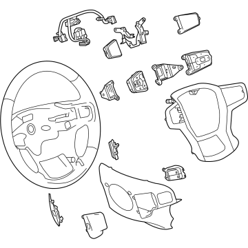 GM 84858684 Steering Wheel