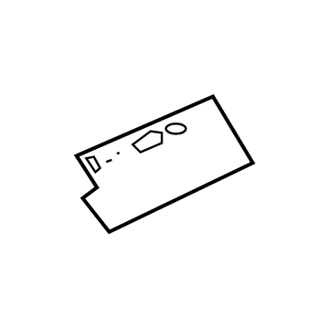 Ford HC3Z-2552166-C Headliner Lower Bracket