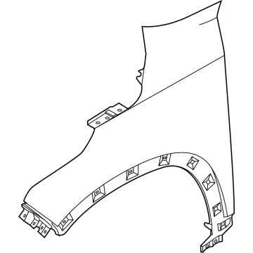 Kia 66311Q5000 Panel-Fender, LH