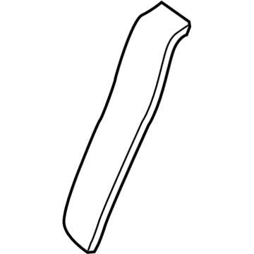 BMW 52-20-7-261-206 Side Section, Imitation Leather, Right