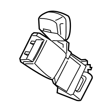 GM 42781303 Buckle
