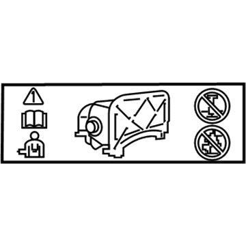 GM 23444176 Caution Label