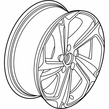 GM 60006518 WHEEL-FRT & RR