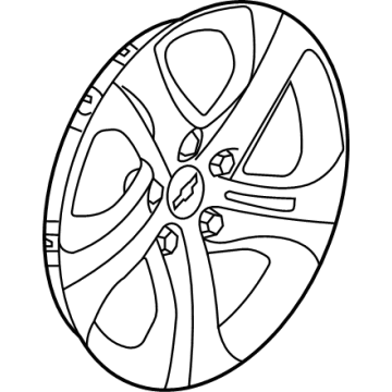 GM 42538448 Wheel Cover