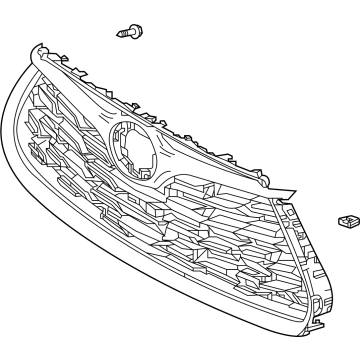 Toyota 53101-0E330 Grille Assembly